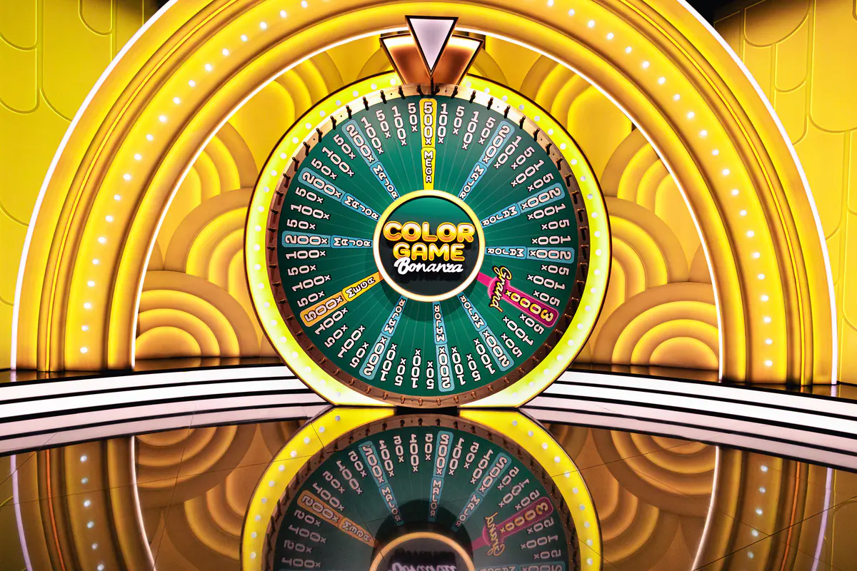 Color Game Bonanza en cours de partie